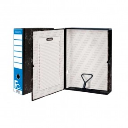 Bantex Box File ( 1417) Marble Black