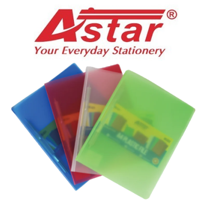ASTAR PLASTIC SPRING FILE A4 831-M
