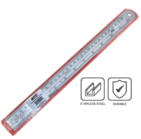 ASTAR STEEL RULER 12