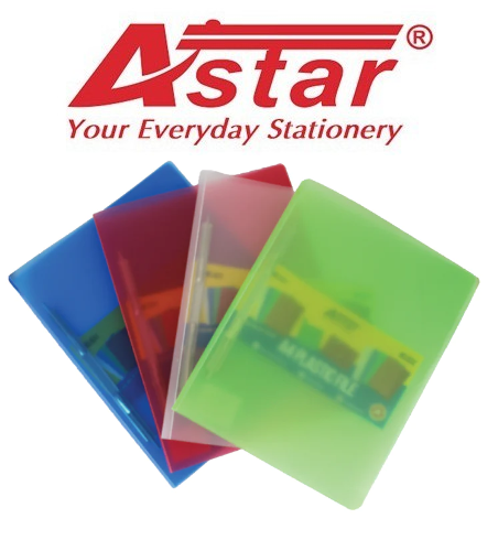 ASTAR PLASTIC SPRING FILE A4 831-M